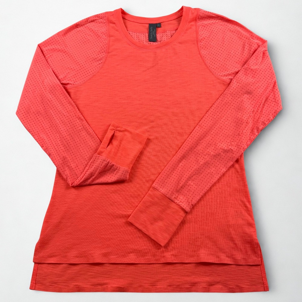 Sweaty Betty Breeze Long Sleeve Top Womens S Running Activewear Thumbholes